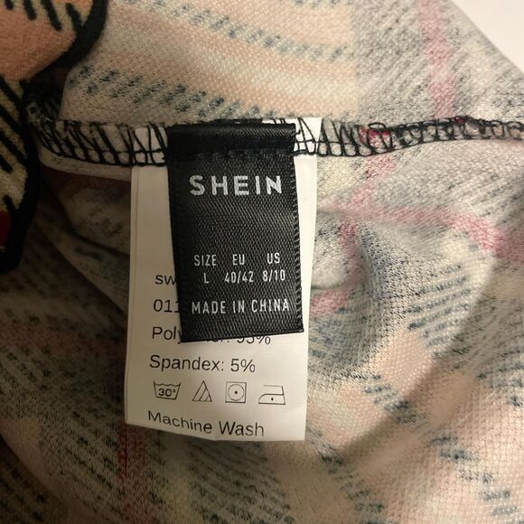 Shein Women's plaid Dress size large - Picture 2 of 3